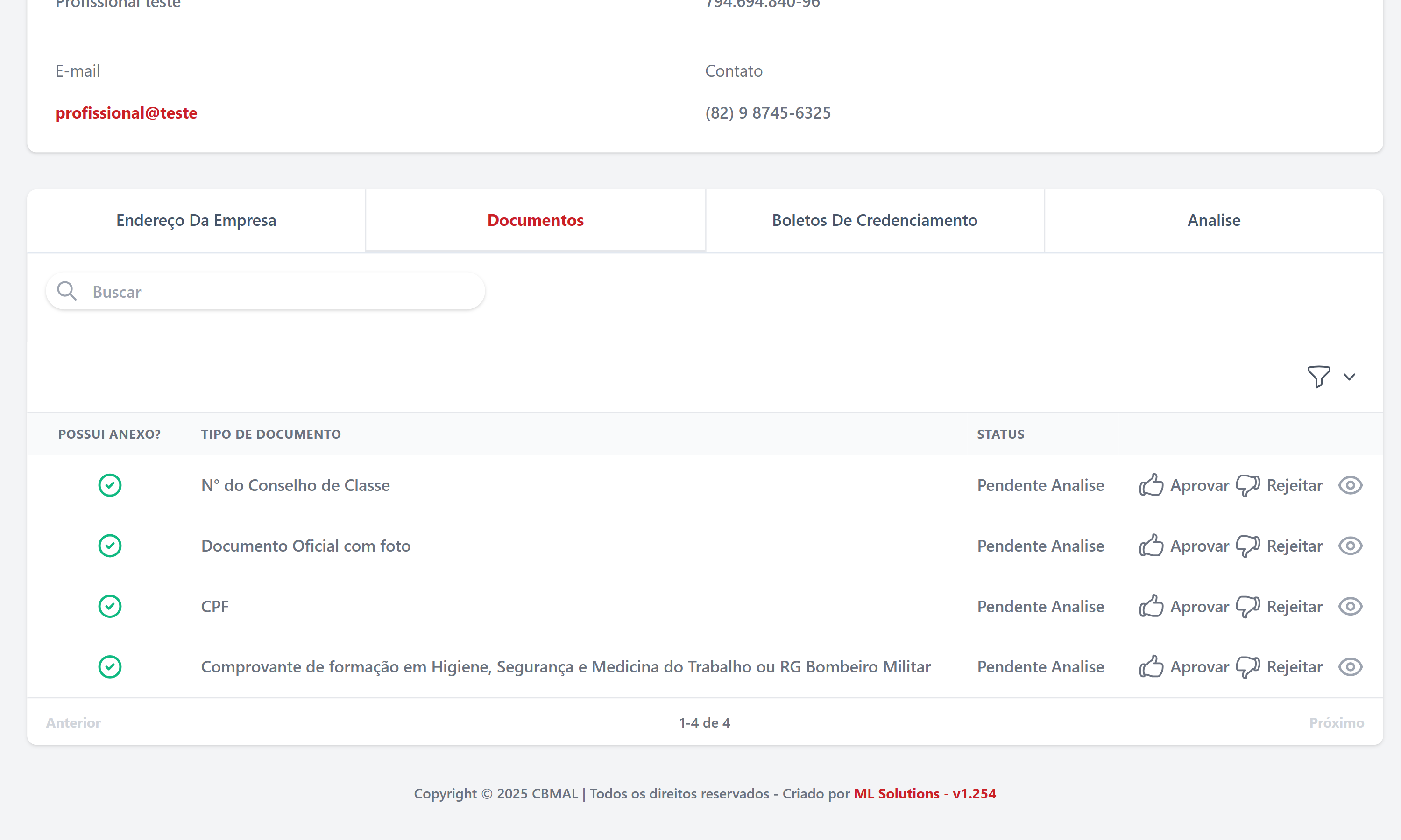 Análise de Documentos